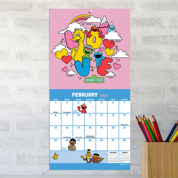 2026 Sesame Street Mini Calendar