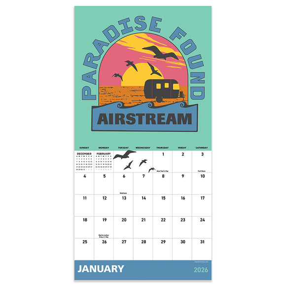 2026 Airstream Mini Calendar