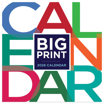 2026 Big Print Mini Calendar