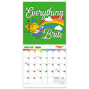 2026 Rainbow Brite Mini Calendar-3