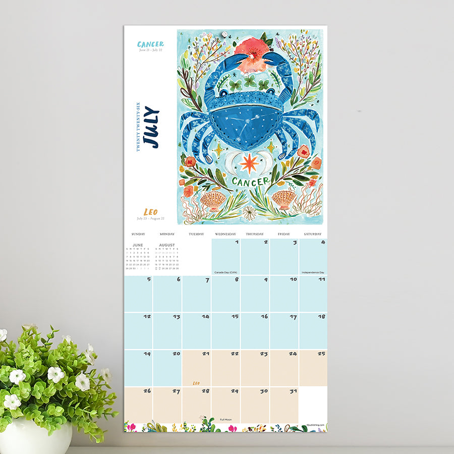 2026 Zodiac Mini Calendar