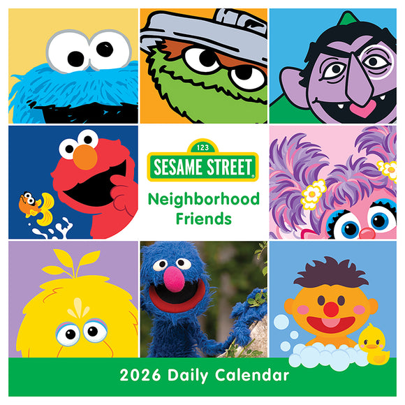 2026 Sesame Street Daily Desktop Calendar