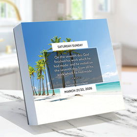 2026 Daily Verse Daily Desktop Calendar - 0