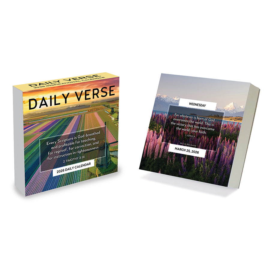 2026 Daily Verse Daily Desktop Calendar