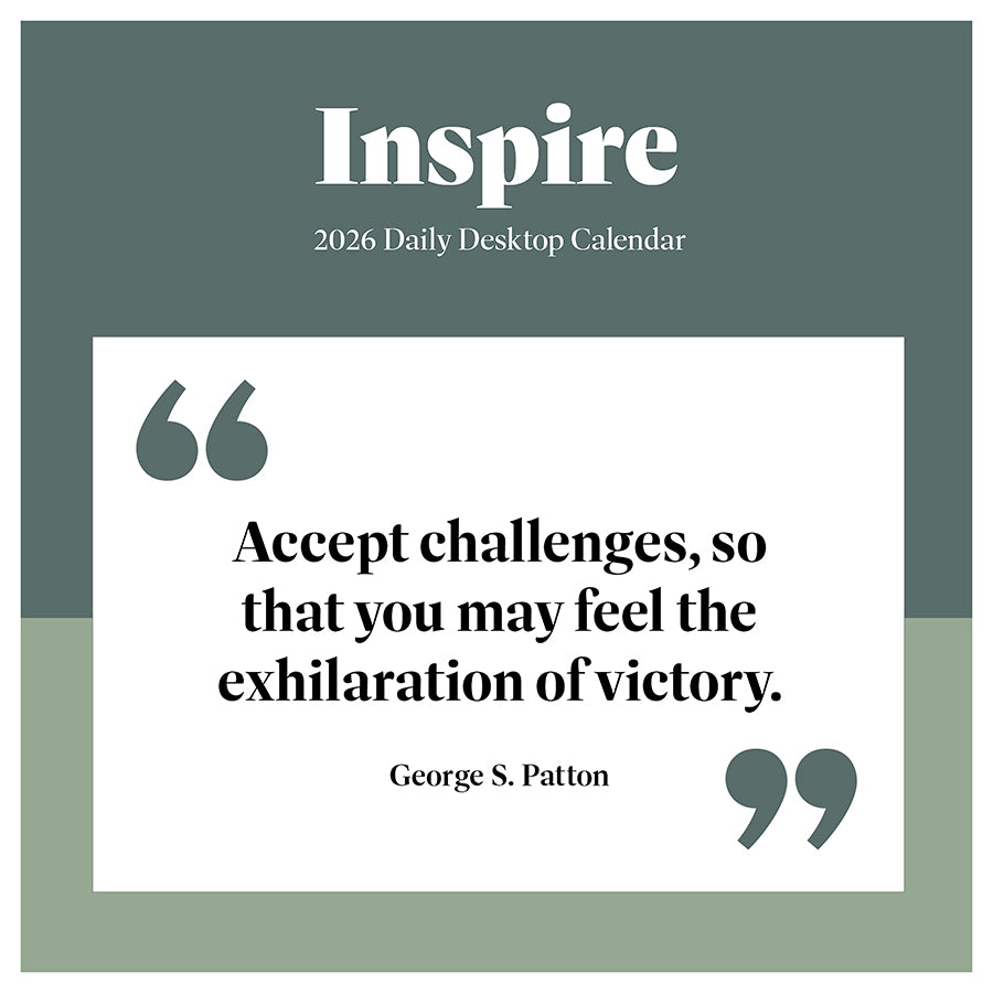 2026 Inspire Daily Desktop Calendar