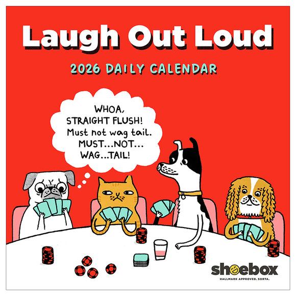 2026 Shoebox Daily Desktop Calendar