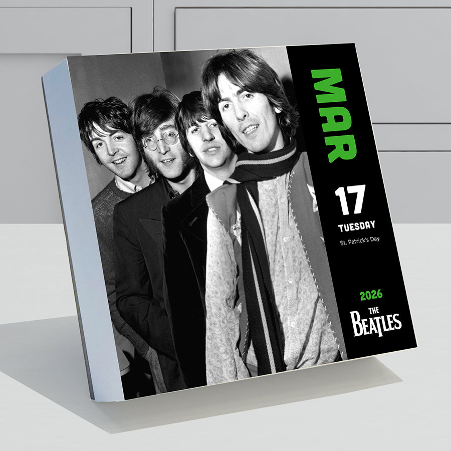 2026 The Beatles Daily Desktop Calendar - 0