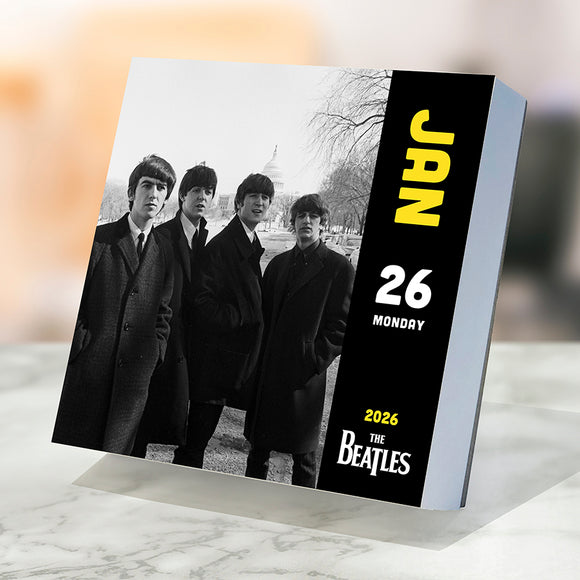 2026 The Beatles Daily Desktop Calendar