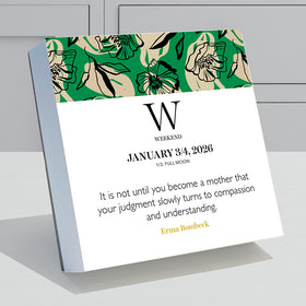 2026 365 Inspiring Women Daily Desktop Calendar - 0