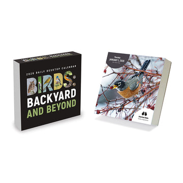 2026 Birds: Backyard & Beyond Daily Desktop Calendar