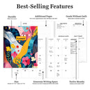 2026 Colorful Collage Medium Monthly Planner-2