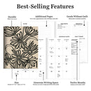 2026 Drawn Daisies Medium Monthly Planner-2