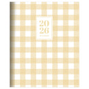 2026 Gingham Wheat Medium Monthly Planner-8