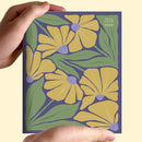 2026 Goldenrod Flowers Medium Monthly Planner-3