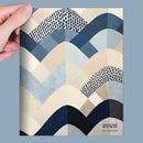 2026 Quilted Curves Medium Monthly Planner-3