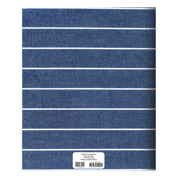 2026 Denim Large Monthly Planner