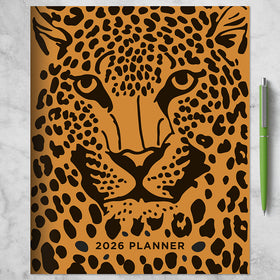 2026 Exotic Cat Large Monthly Planner