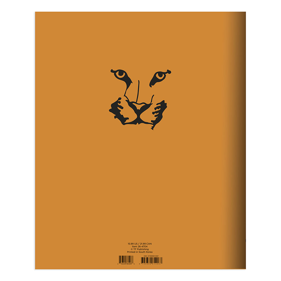 2026 Exotic Cat Large Monthly Planner