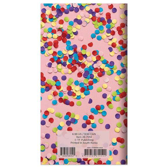 2026-2027 Confetti Party Small Monthly Pocket Planner