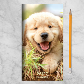 2026-2027 Dog Small Monthly Pocket Planner