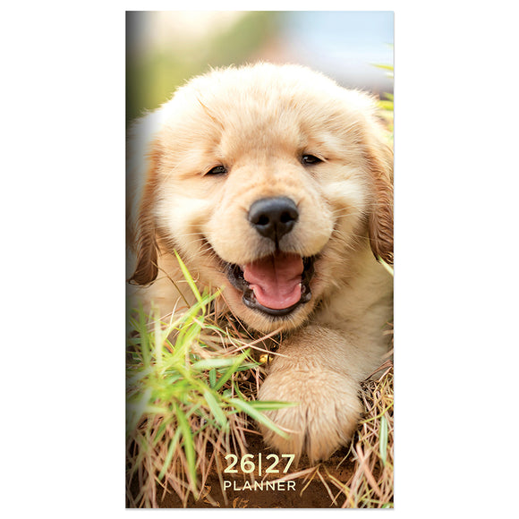 2026-2027 Dog Small Monthly Pocket Planner