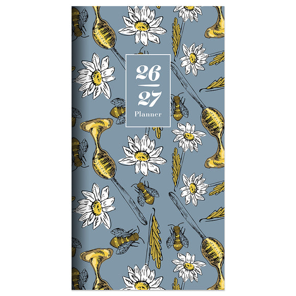 2026-2027 Honey Bees Small Monthly Pocket Planner