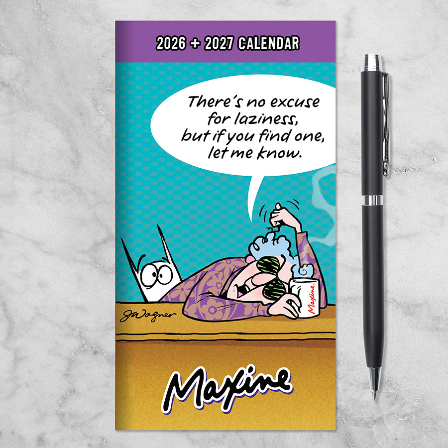 2026-2027 Maxine Small Monthly Pocket Planner