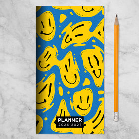 2026-2027 Smiley Small Monthly Pocket Planner