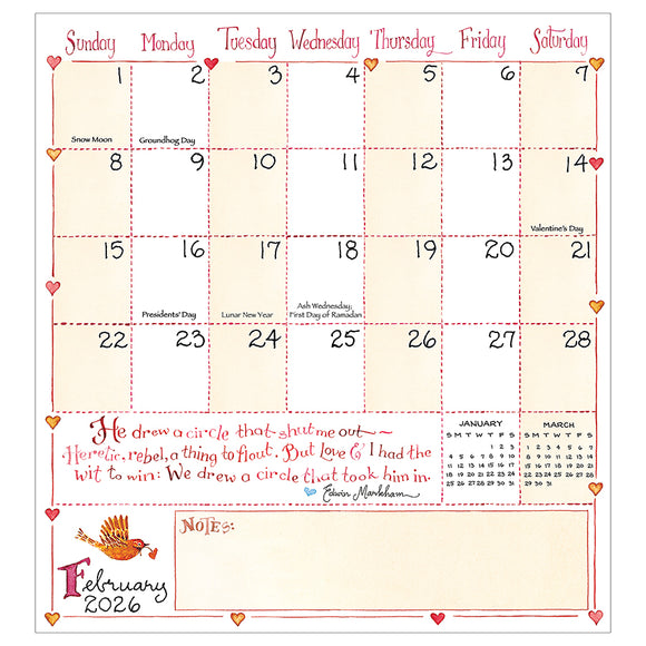 2026-2027 Susan Branch Small Monthly Pocket Planner