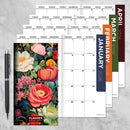 2026-2027 Vintage Blooms Small Monthly Pocket Planner-2