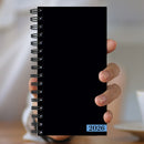 2026 Black Small Weekly Monthly Planner-3