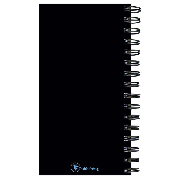 2026 Black Small Weekly Monthly Planner