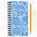 2026 Blue Blooms Small Weekly Monthly Planner-1