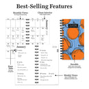 2026 Citrus Small Weekly Monthly Planner-2
