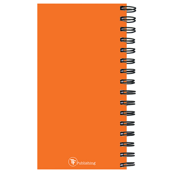 2026 Orange Small Weekly Monthly Planner