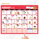 2026 Every Day's A Holiday Large Desk Pad Monthly Blotter Calendar-3