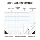 2026 Professional Large Desk Pad Monthly Blotter Calendar-2