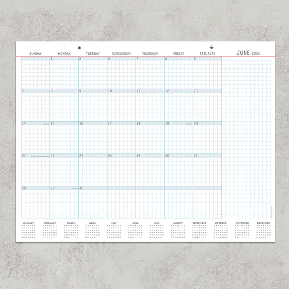 2026 Professional Large Desk Pad Monthly Blotter Calendar