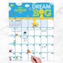 2026 Sesame Street Large Art Poster Wall Calendar-4