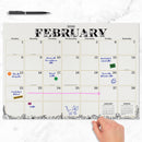 2026 Floral Medium Desk Pad Monthly Blotter Calendar-3