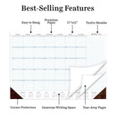 2026 Professional Medium Desk Pad Monthly Blotter Calendar-2