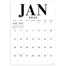 2026 Medium Art Poster Wall Calendar-5