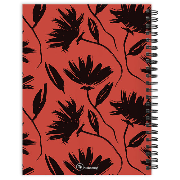 2026 Electric Red Medium Weekly Monthly Planner