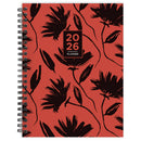 2026 Electric Red Medium Weekly Monthly Planner-10