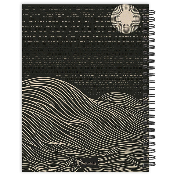 2026 Rolling Waves Medium Weekly Monthly Planner
