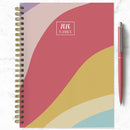 2026 Color Wave Medium Weekly Monthly Planner-1