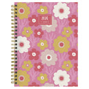 2026 Pink Pretty Petals Medium Weekly Monthly Planner-10