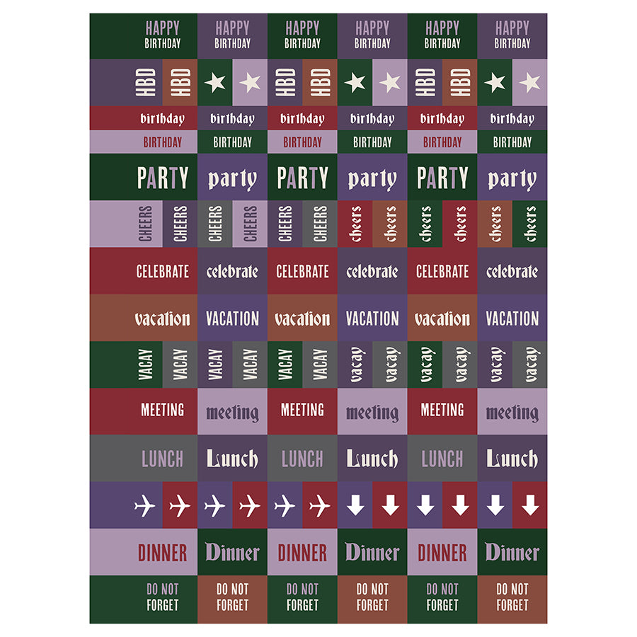 2026 Pretty Kitty Medium Weekly Monthly Planner