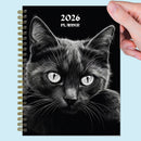 2026 Pretty Kitty Medium Weekly Monthly Planner-3