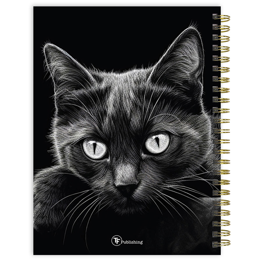 2026 Pretty Kitty Medium Weekly Monthly Planner